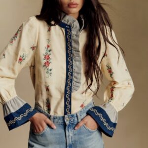 Sezane Top White